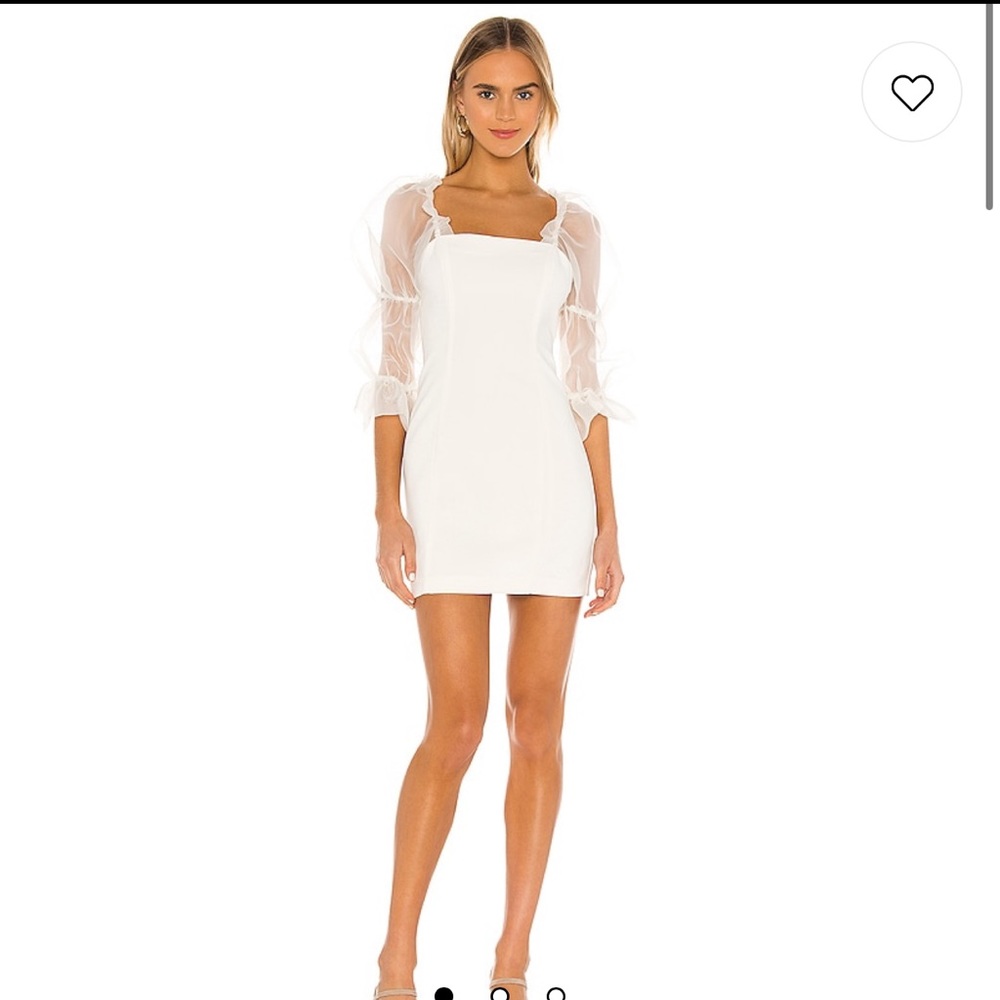 Amanda Uprichard TIA Dress Ivory